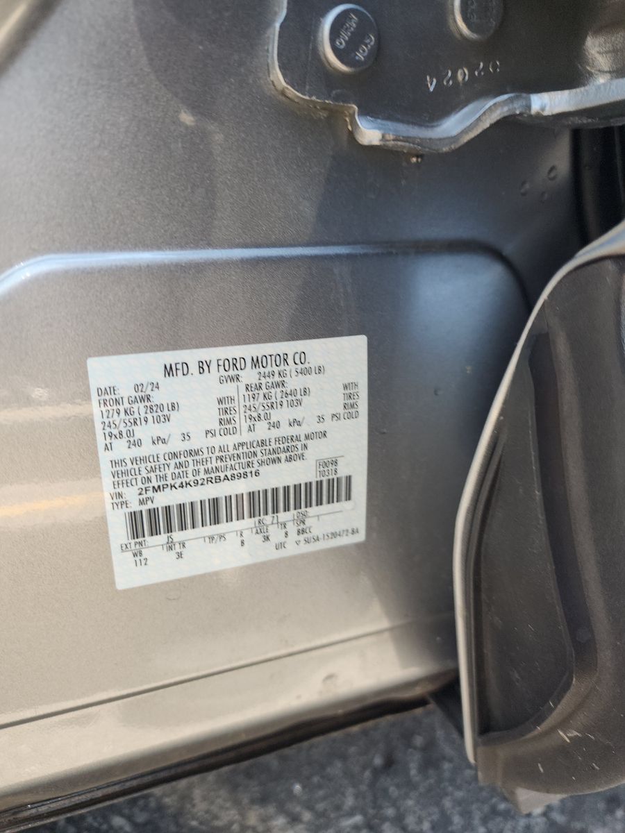 2024 Ford Edge Titanium AWD