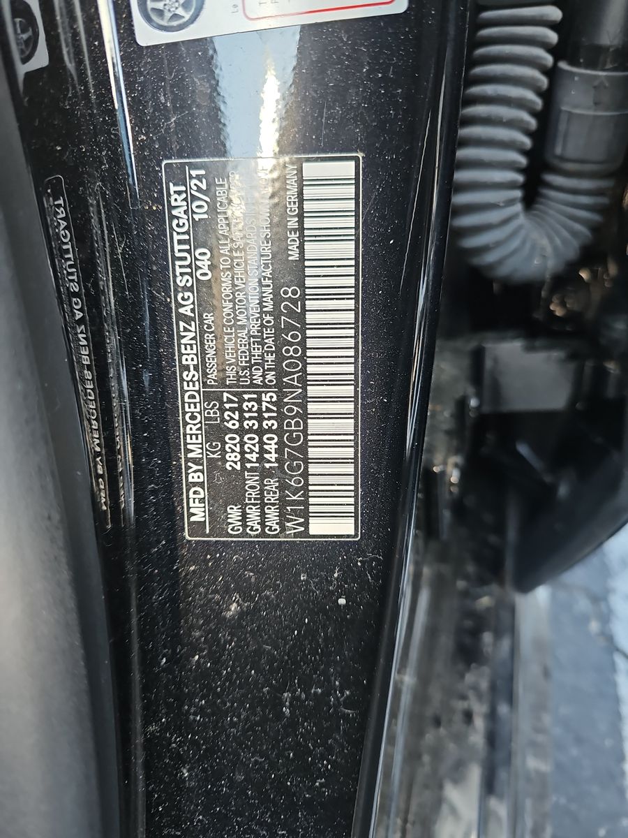 2022 Mercedes-Benz S-Class S 580 AWD