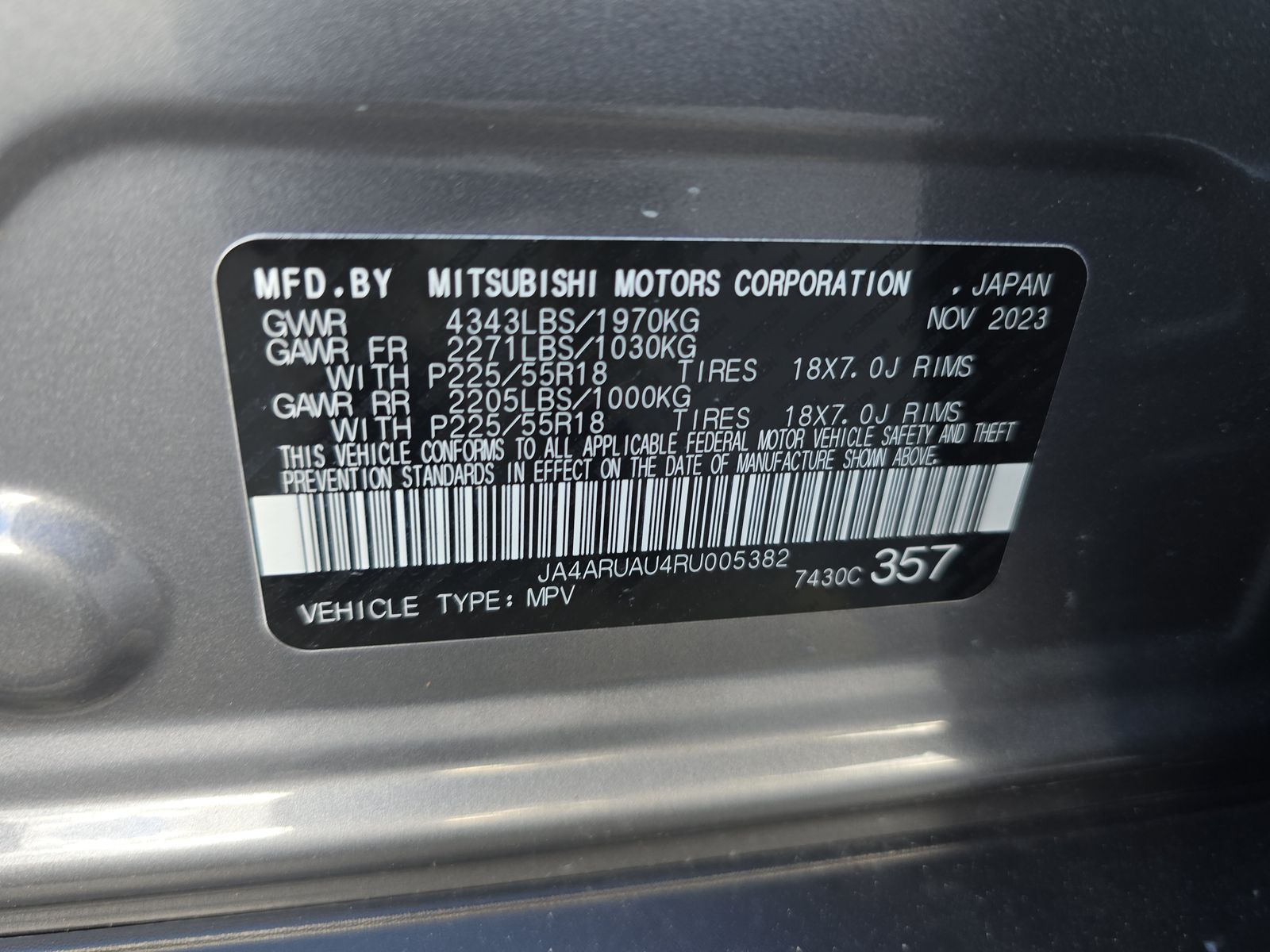 2024 Mitsubishi Outlander Sport 2.0 LE AWD