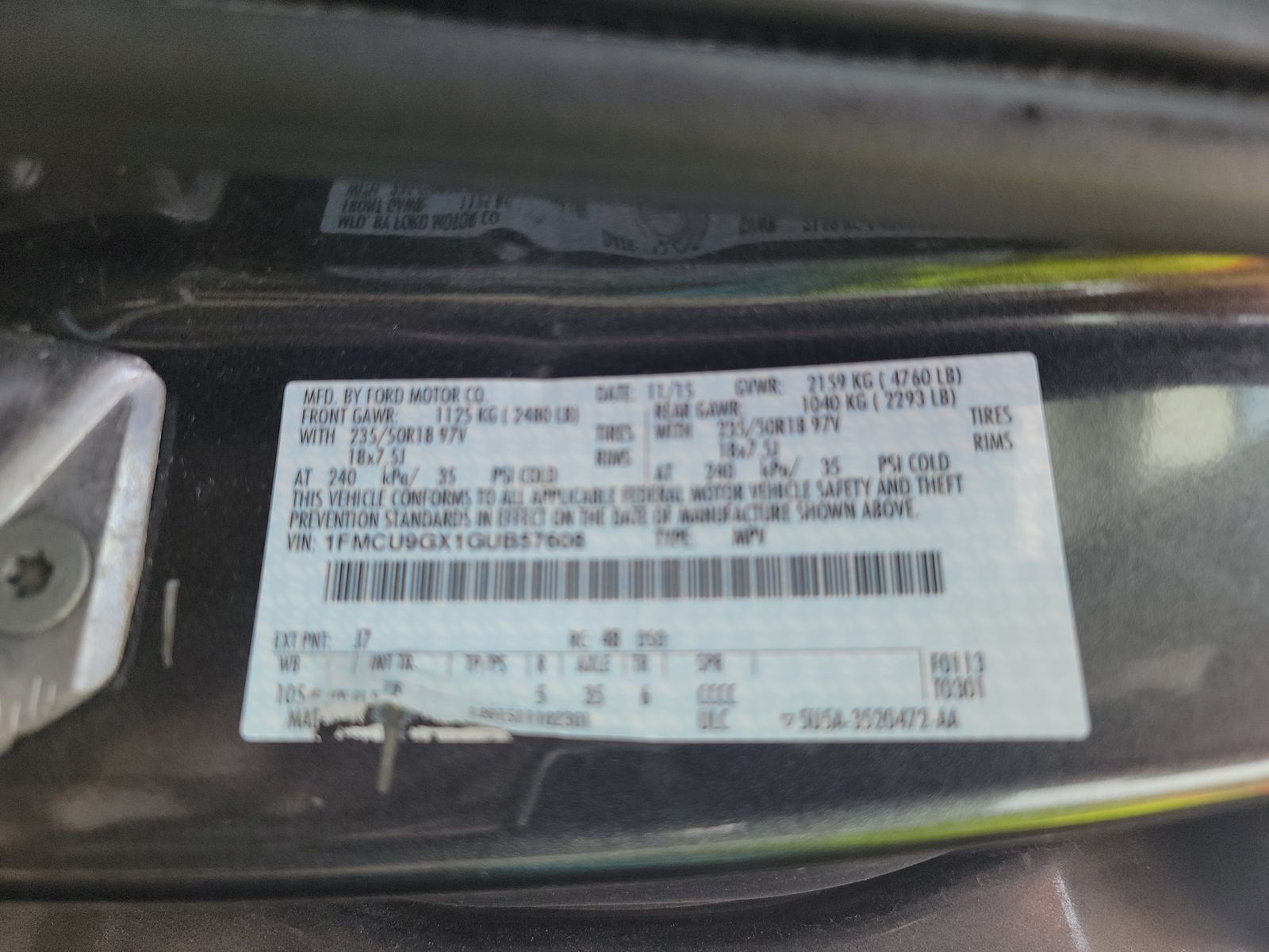 2016 Ford Escape SE AWD