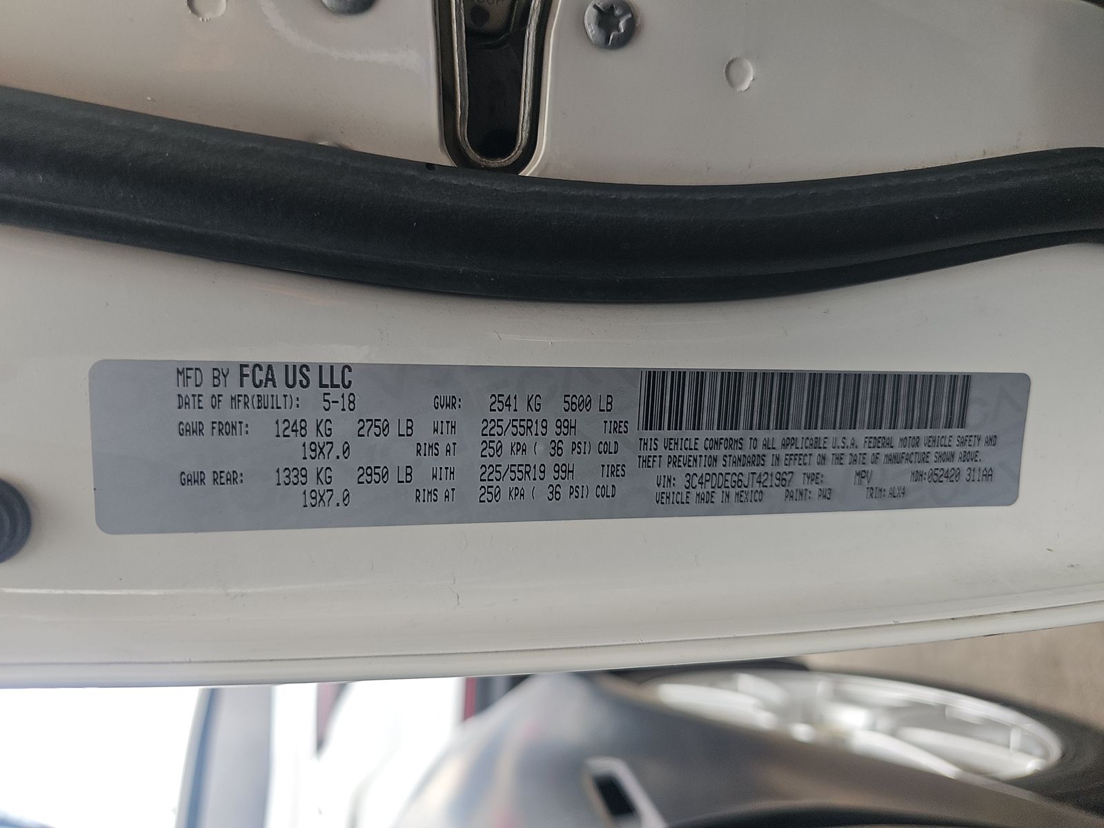 2018 Dodge Journey GT AWD