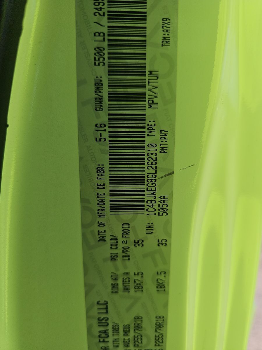 2016 Jeep Wrangler Unlimited Sahara AWD