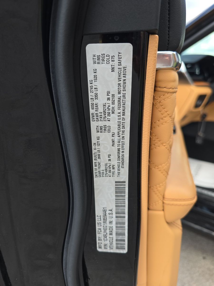 2024 Jeep Grand Cherokee Summit Reserve AWD