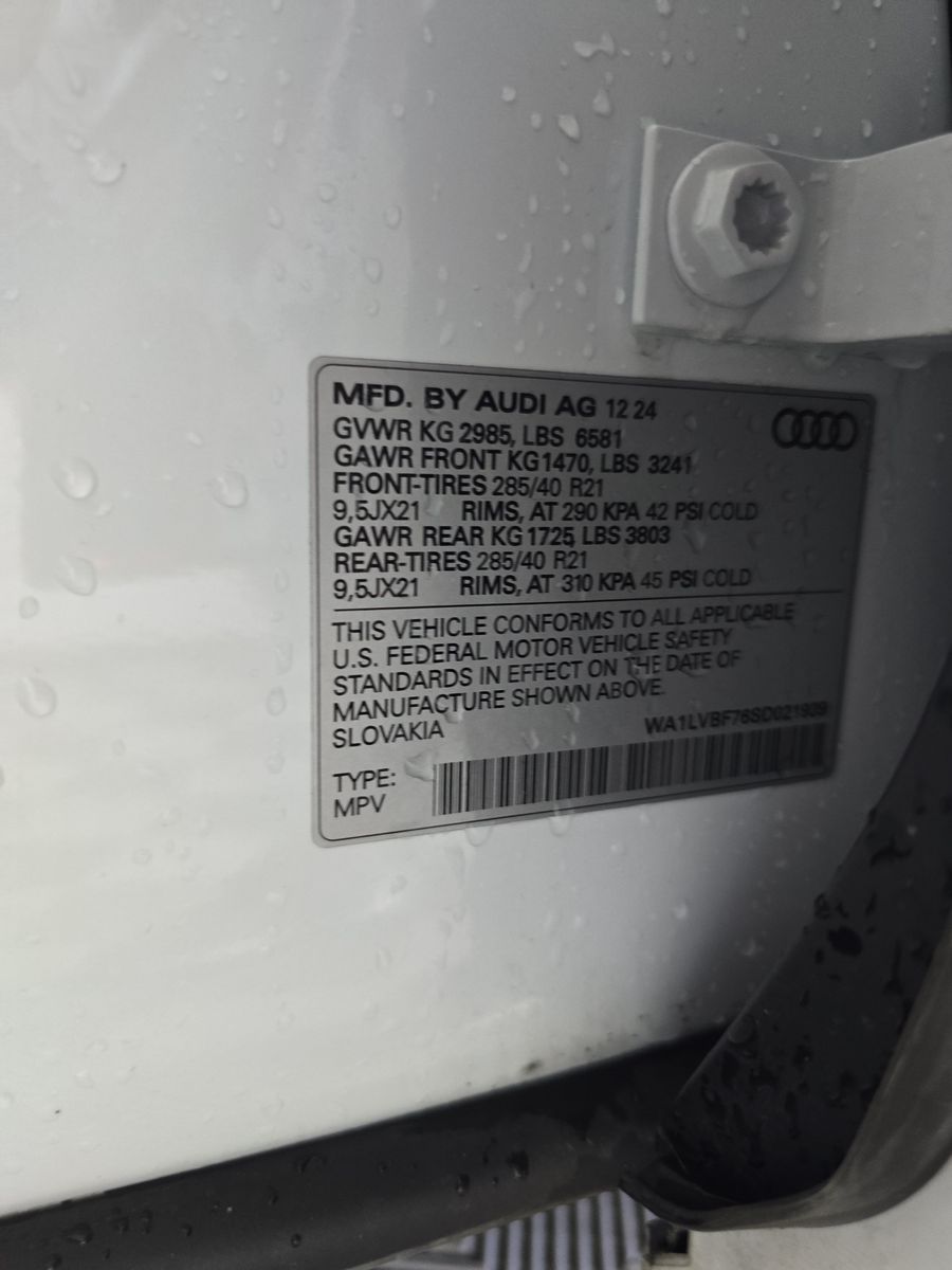 2025 Audi Q7 Premium Plus AWD