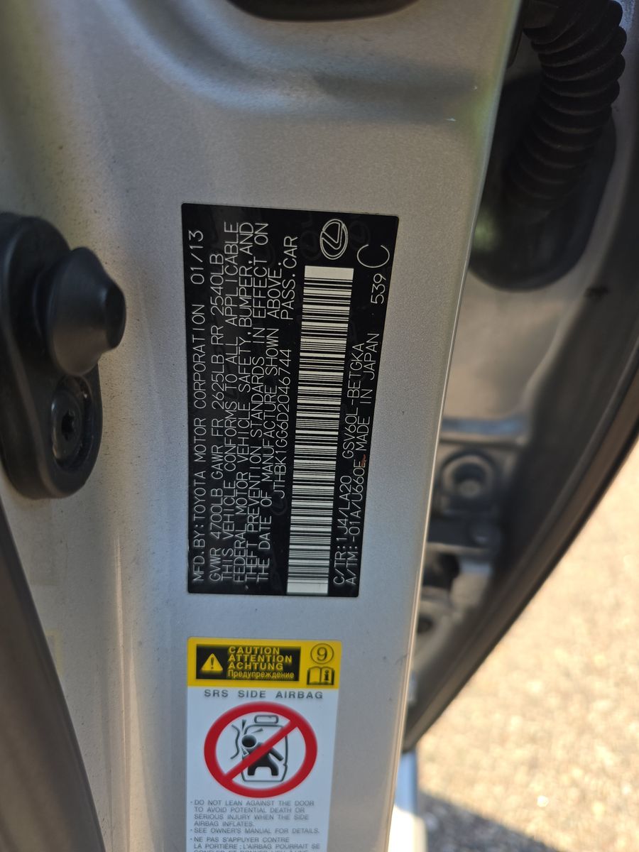 2013 Lexus ES ES 350 FWD