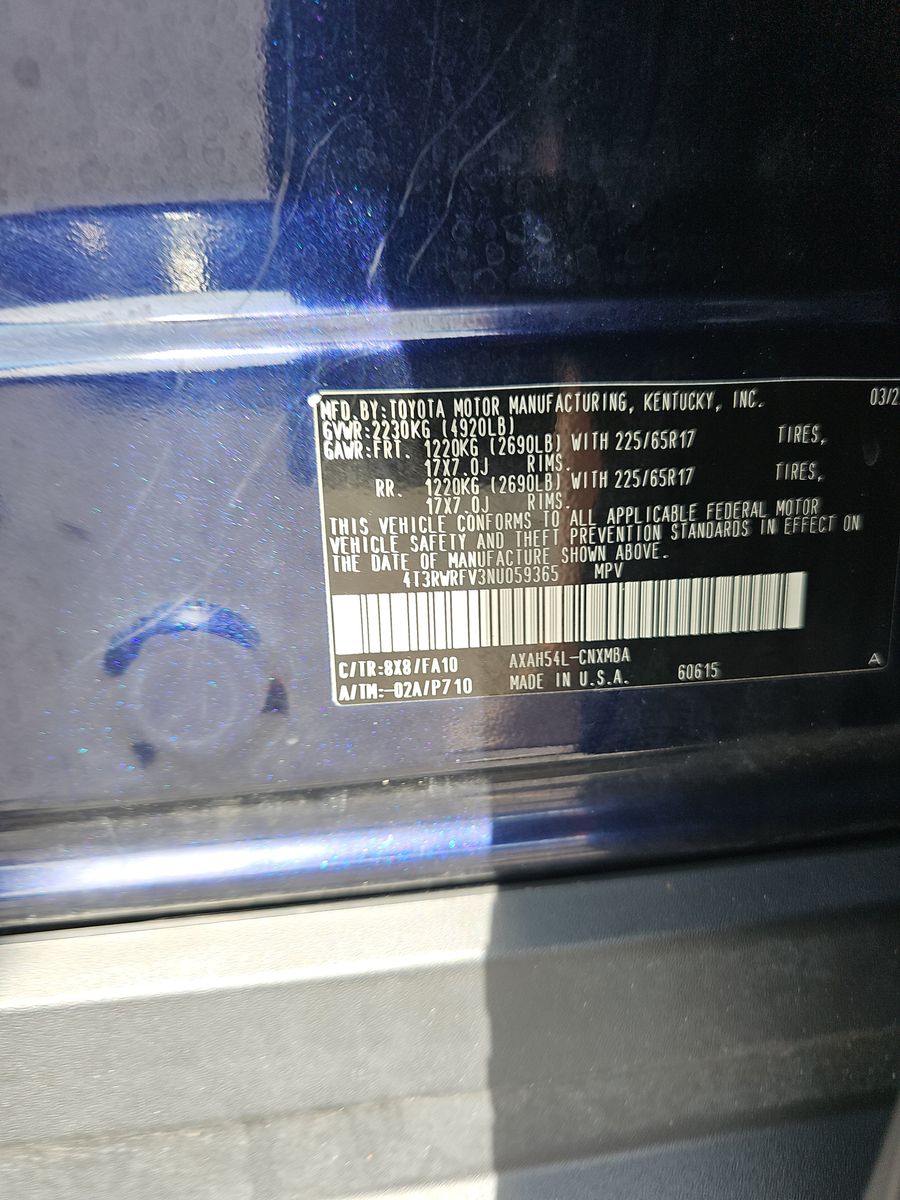 2022 Toyota RAV4 Hybrid XLE AWD