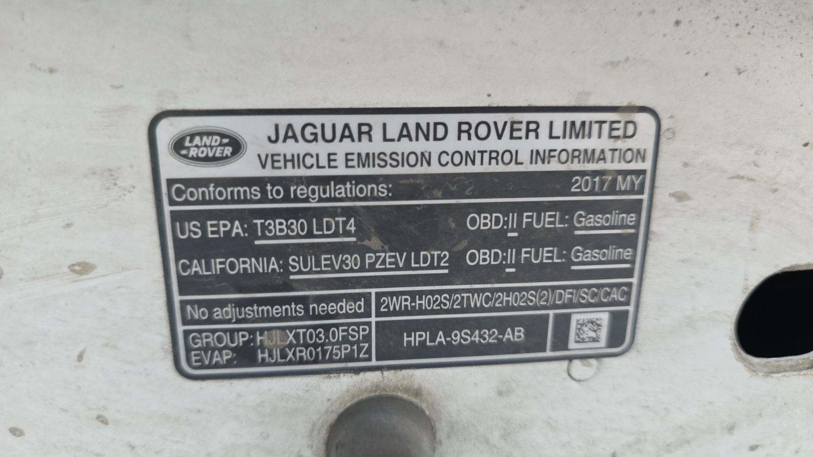 2017 Land Rover Range Rover Base AWD