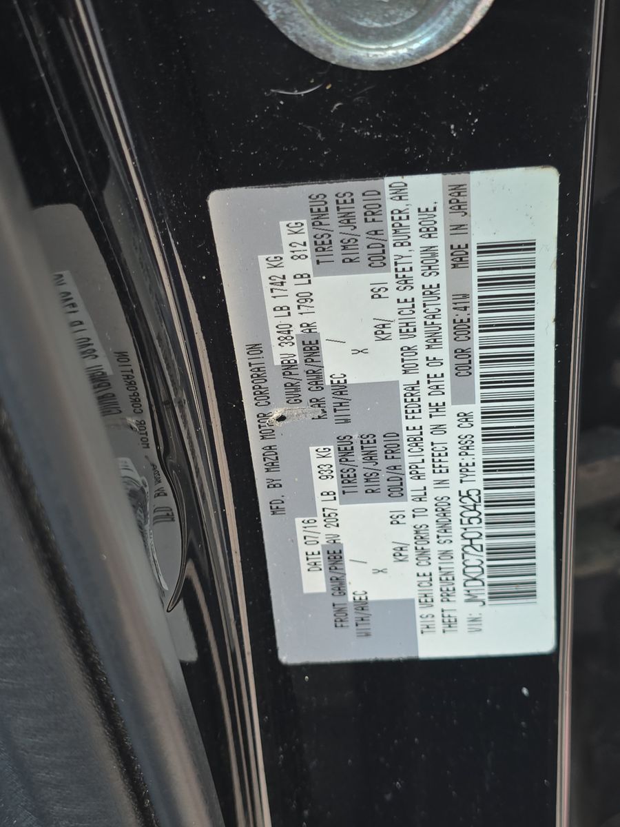 2017 MAZDA CX-3 Touring FWD