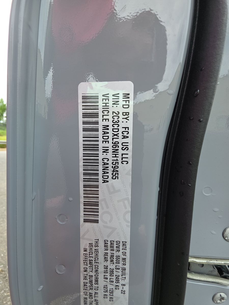 2022 Dodge Charger SRT Hellcat Widebody RWD