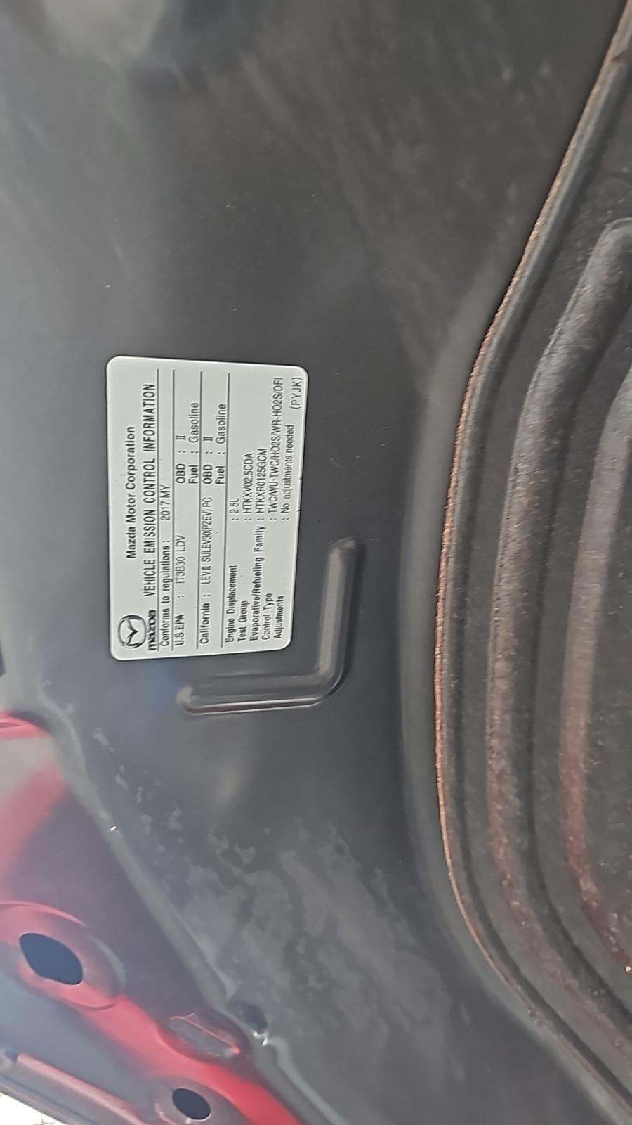 2017 MAZDA MAZDA6 Grand Touring FWD