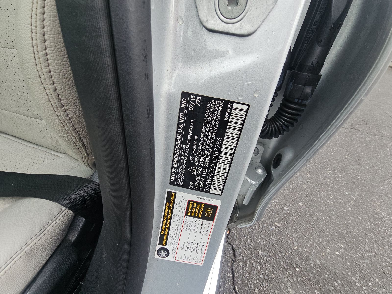 2015 Mercedes-Benz C-Class C 300 RWD