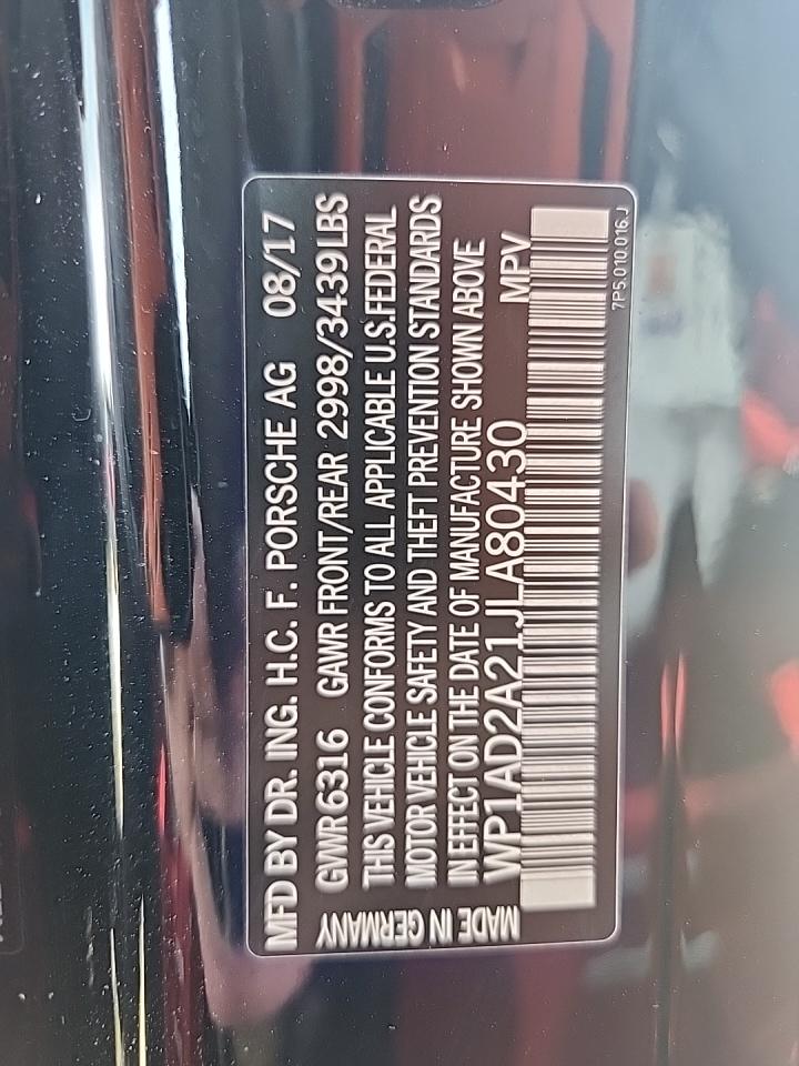 2018 Porsche Cayenne GTS AWD