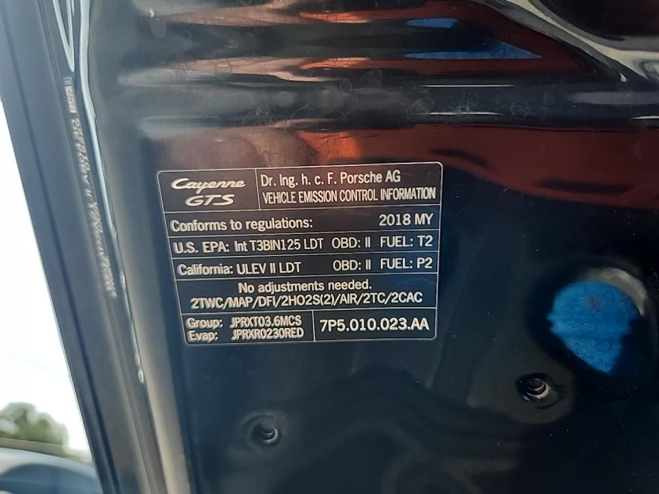 2018 Porsche Cayenne GTS AWD