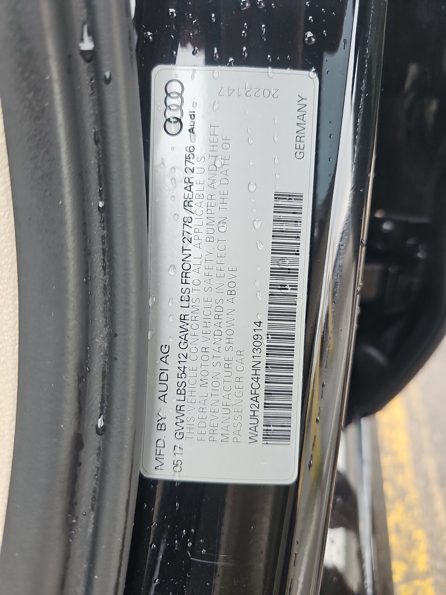 2017 Audi A6 3.0T Prestige AWD