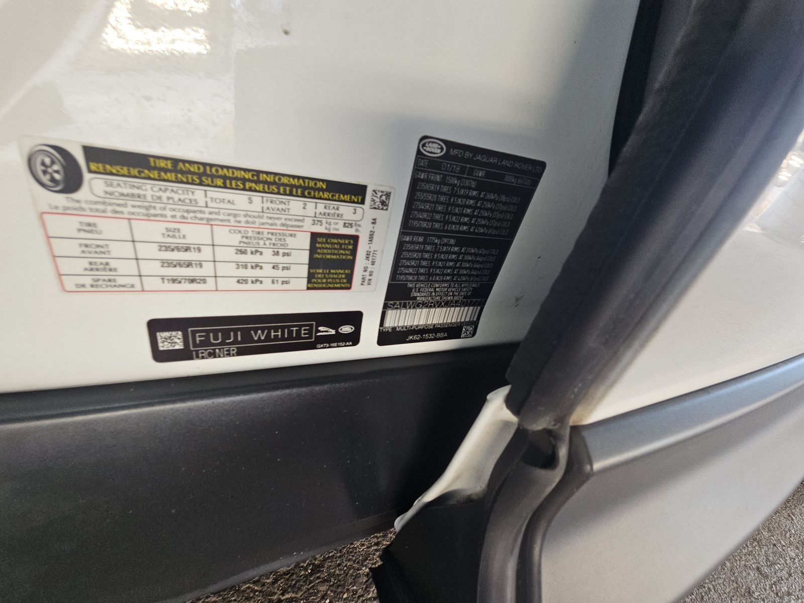 2018 Land Rover Range Rover Sport SE AWD