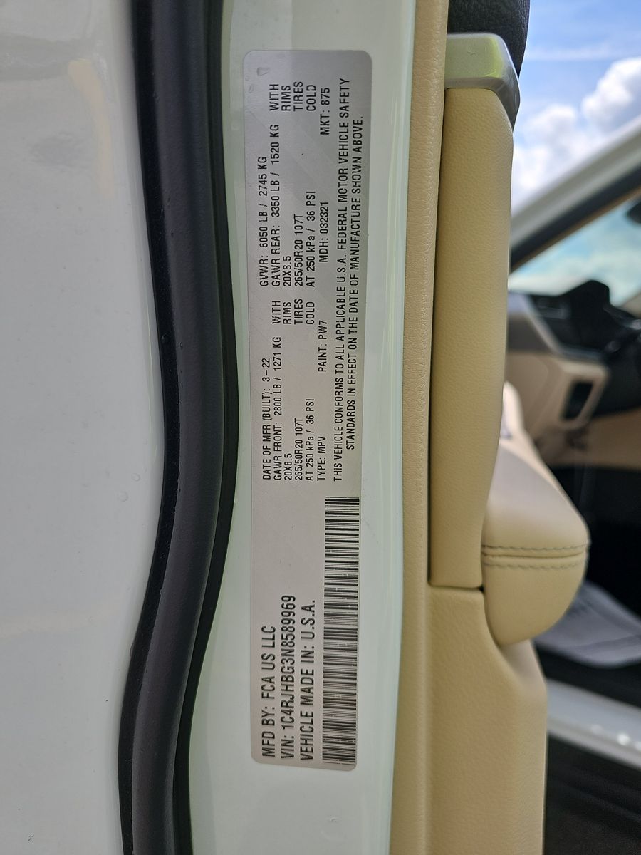 2022 Jeep Grand Cherokee Limited AWD