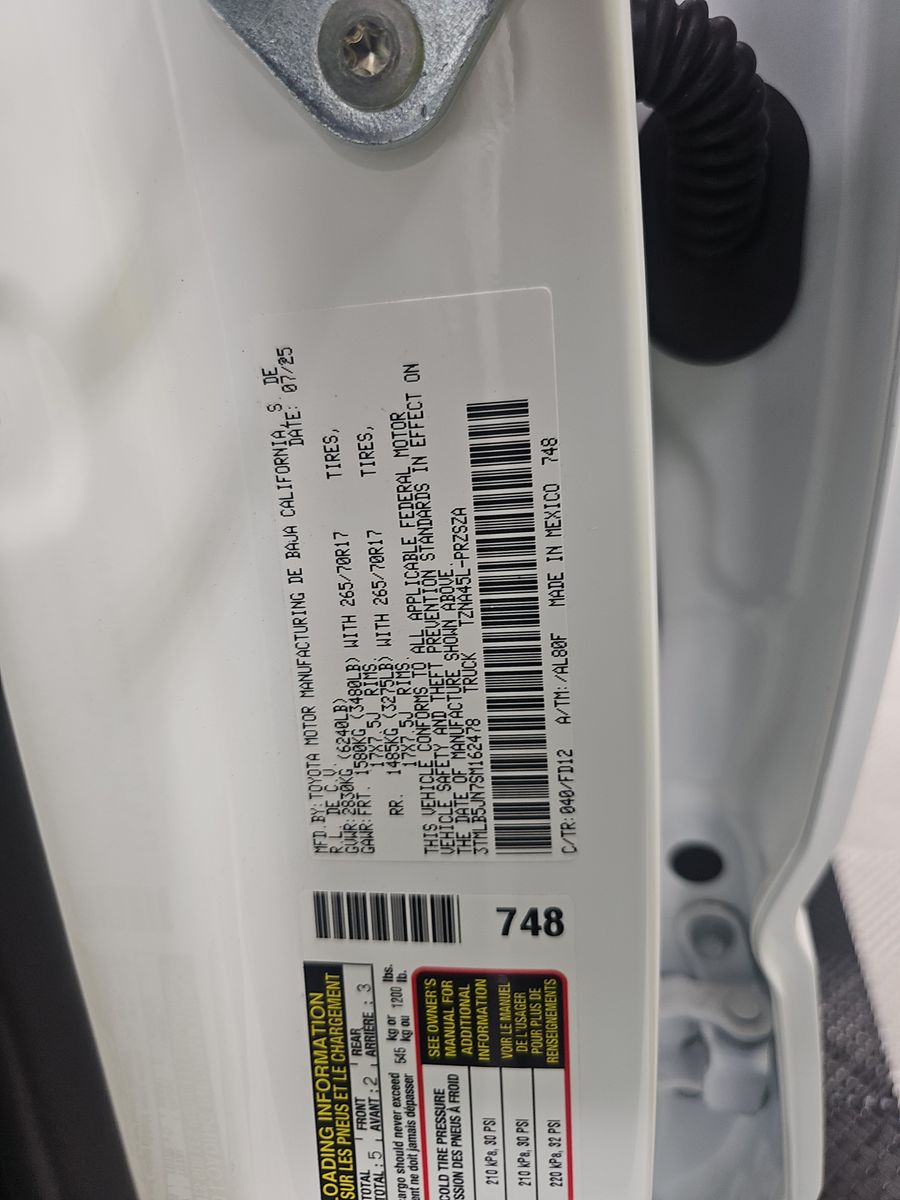 2025 Toyota Tacoma TRD Off-Road AWD