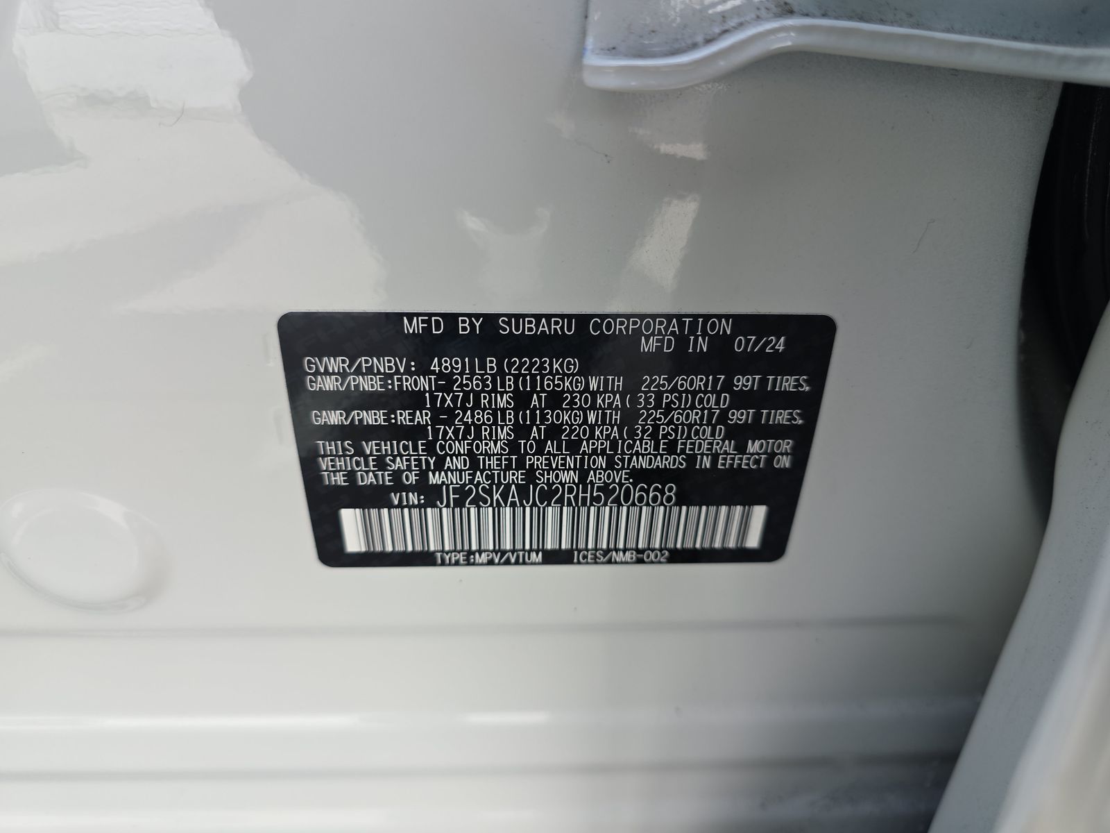 2024 Subaru Forester Wilderness AWD