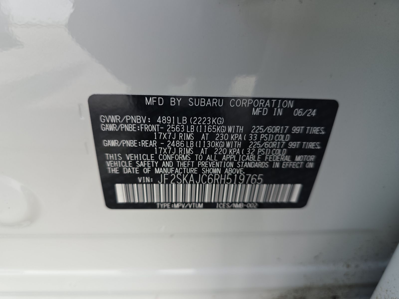 2024 Subaru Forester Wilderness AWD