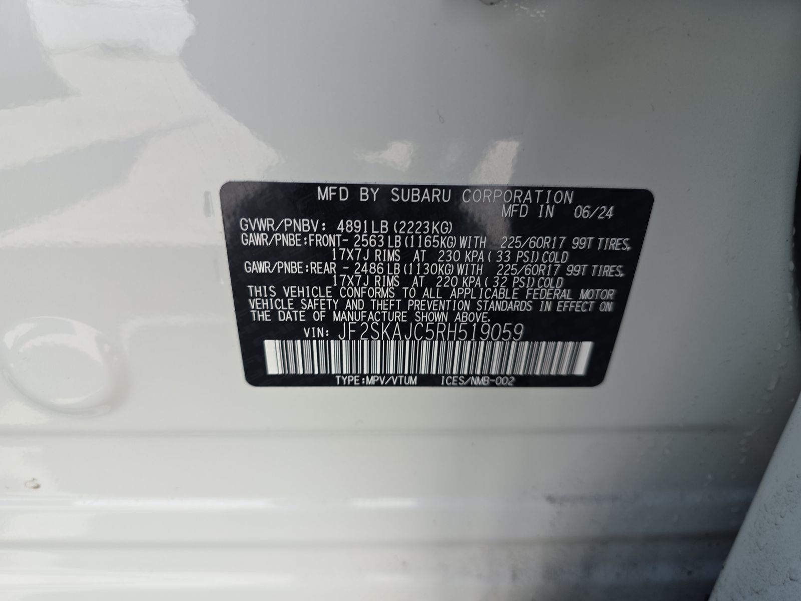 2024 Subaru Forester Wilderness AWD