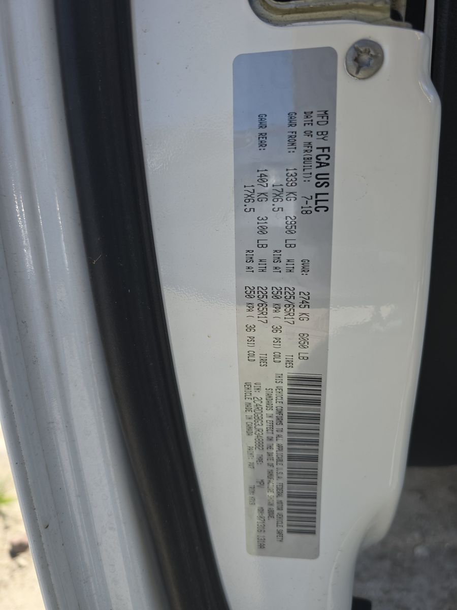 2018 Dodge Grand Caravan SE Plus FWD