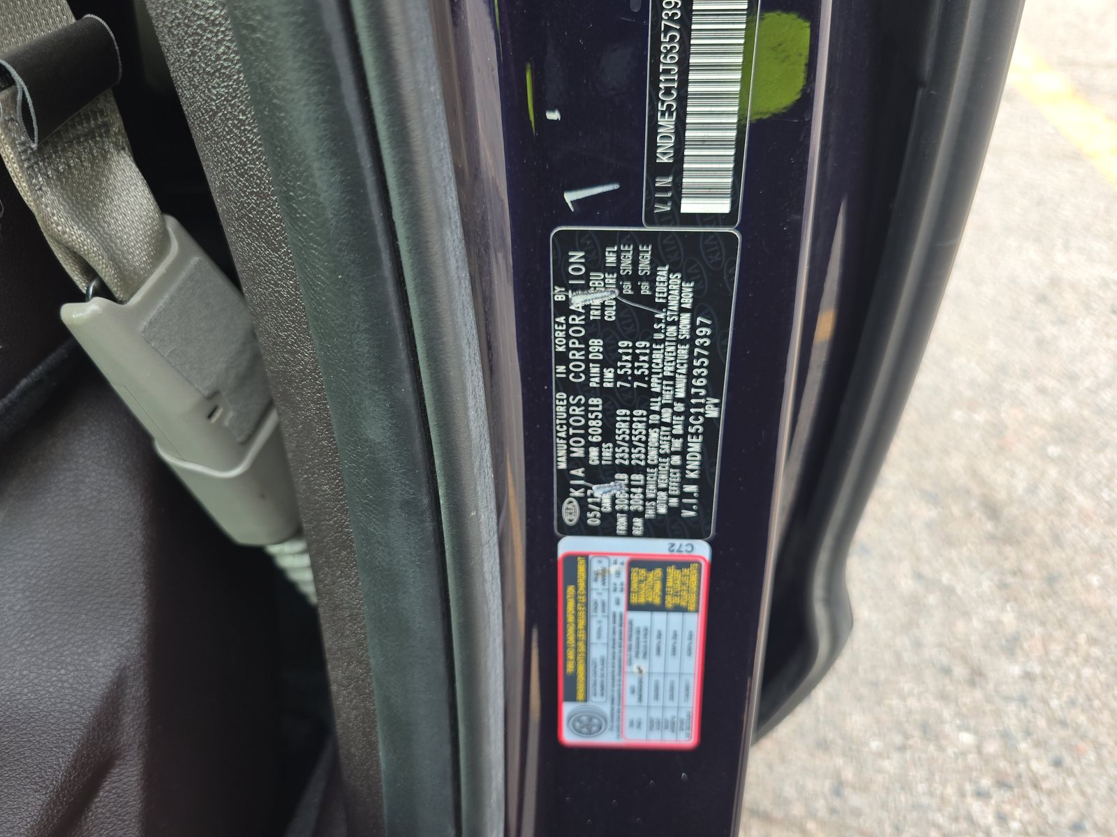 2018 Kia Sedona SXL FWD
