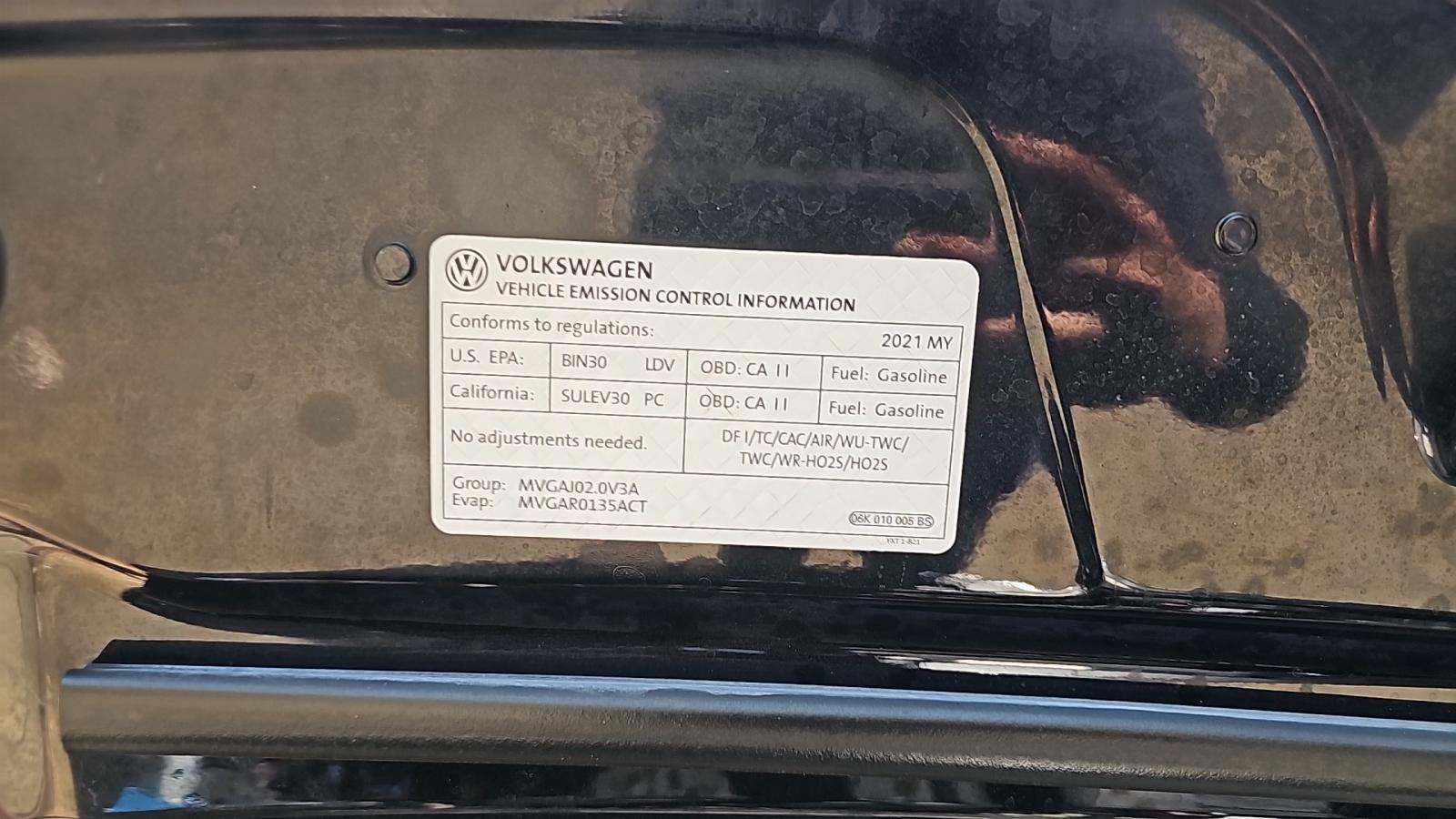 2021 Volkswagen Tiguan 2.0T SE FWD
