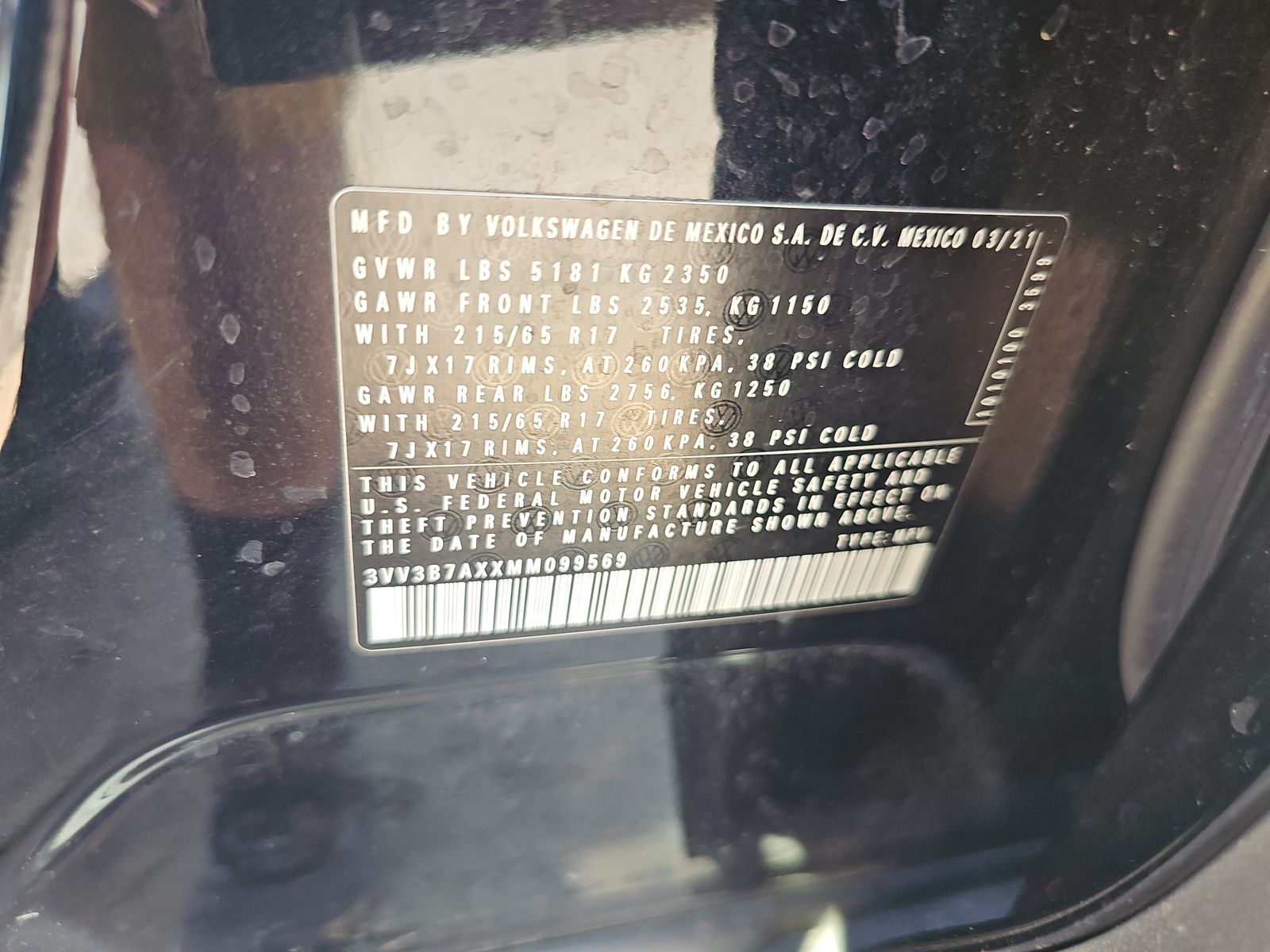 2021 Volkswagen Tiguan 2.0T SE FWD