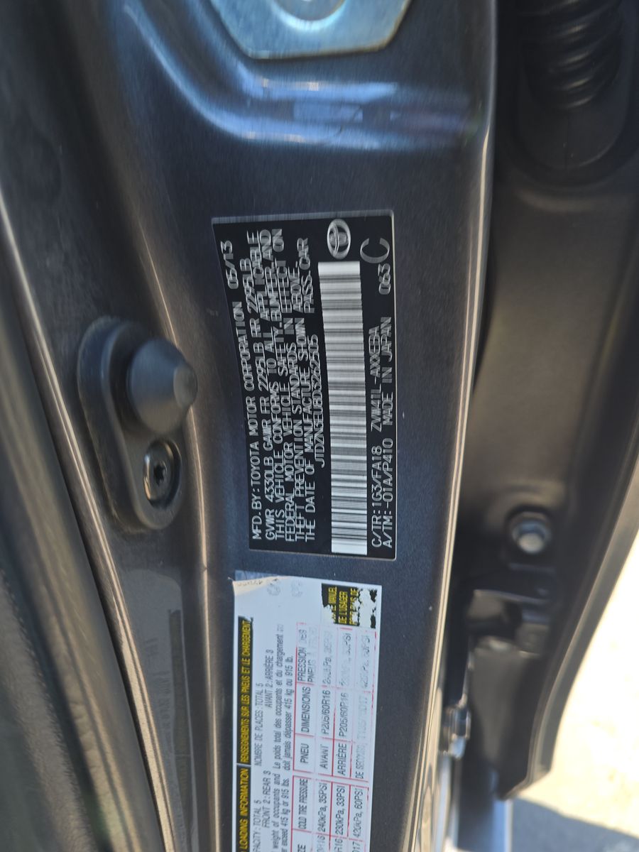 2013 Toyota Prius v Two FWD