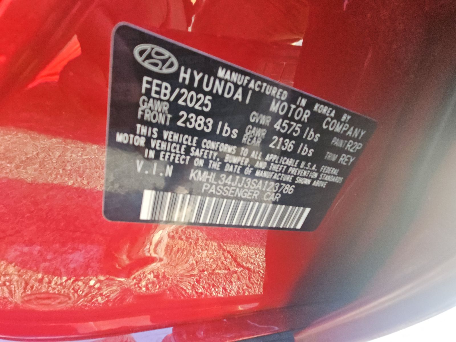 2025 Hyundai Sonata Hybrid SEL FWD