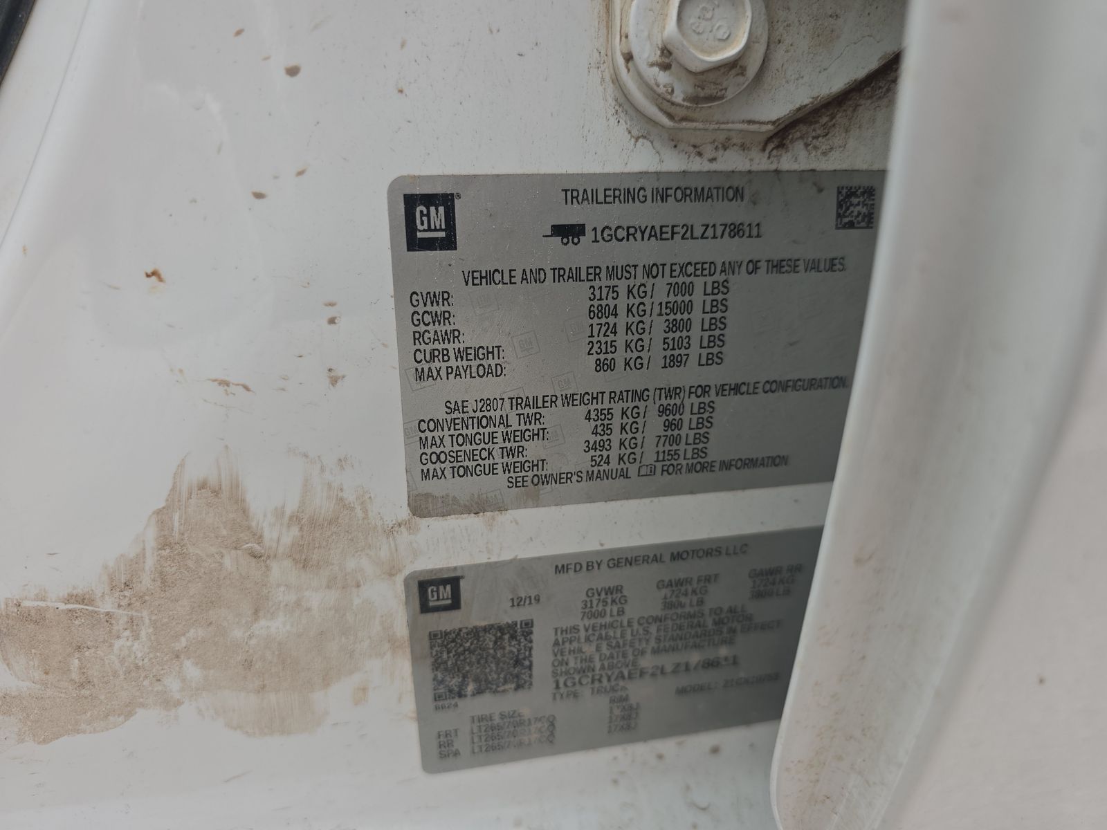 2020 Chevrolet Silverado 1500 Work Truck AWD