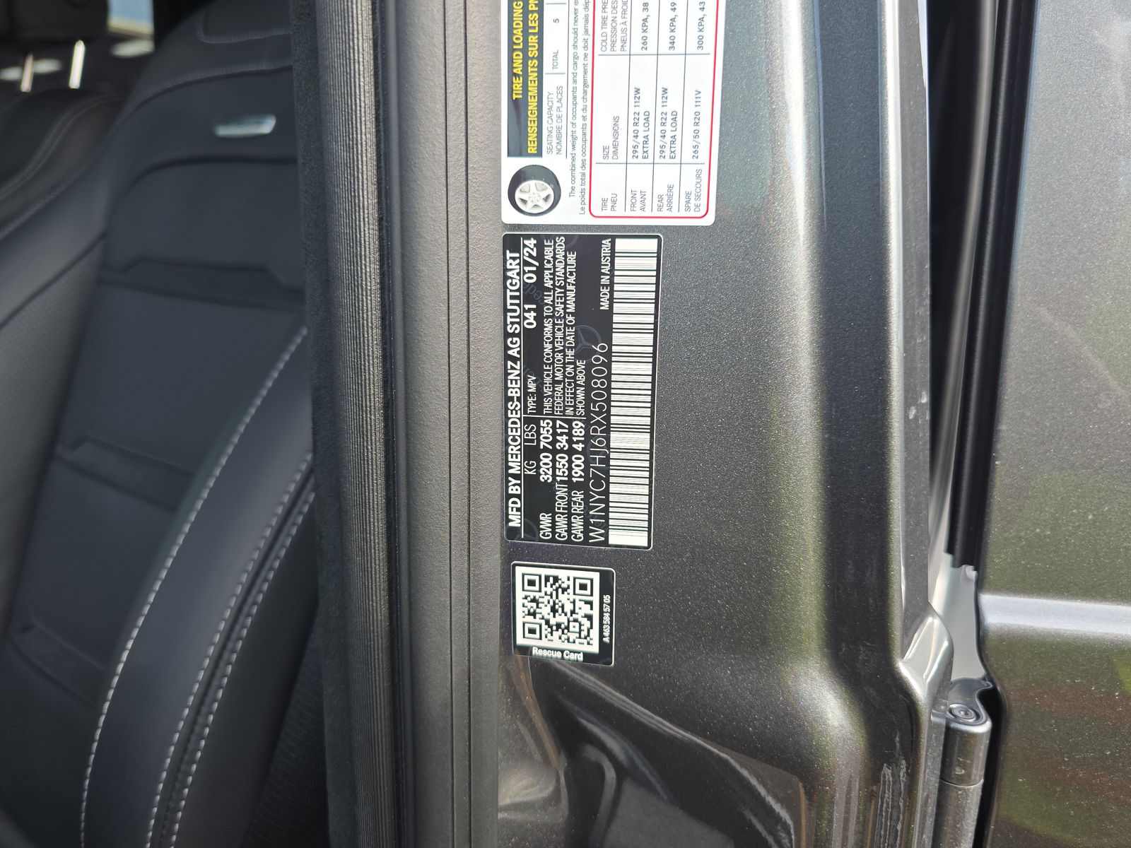 2024 Mercedes-Benz G-Class AMG G 63 AWD