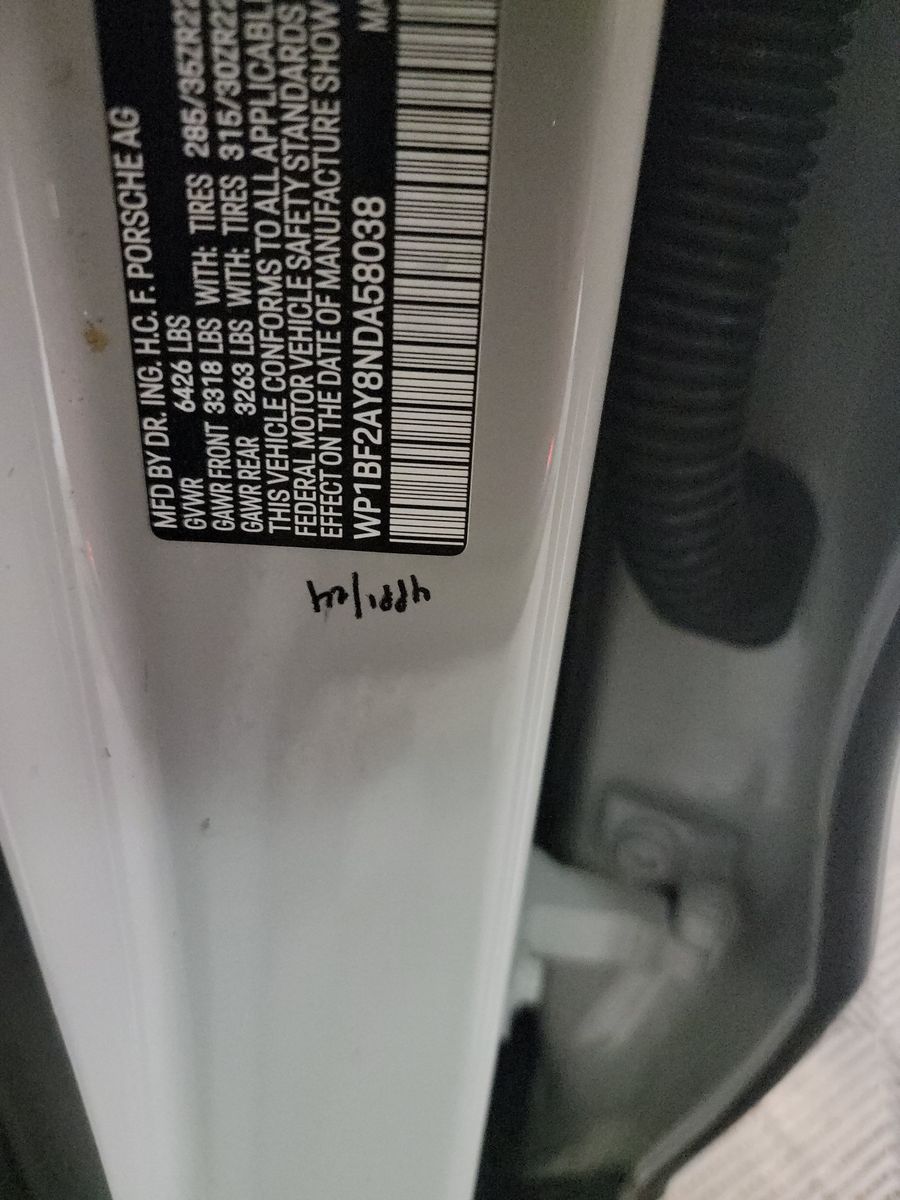 2022 Porsche Cayenne Turbo AWD