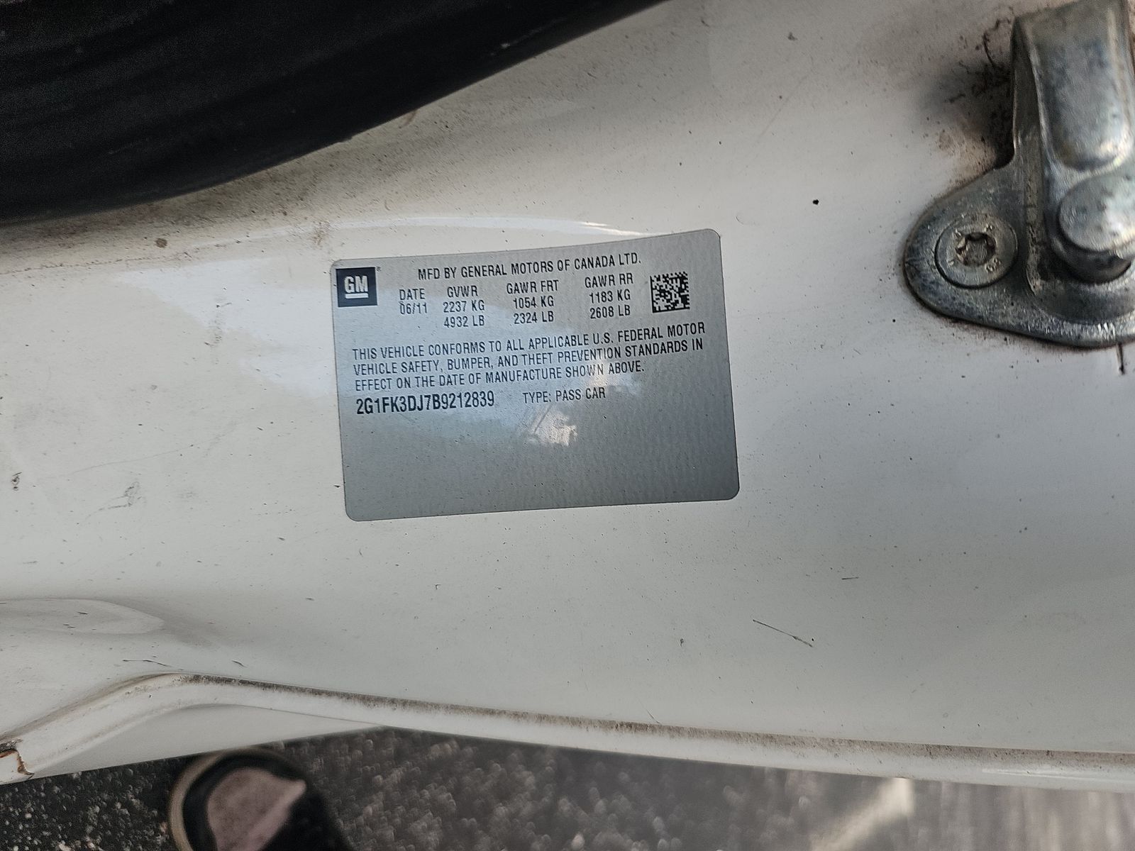 2011 Chevrolet Camaro SS RWD