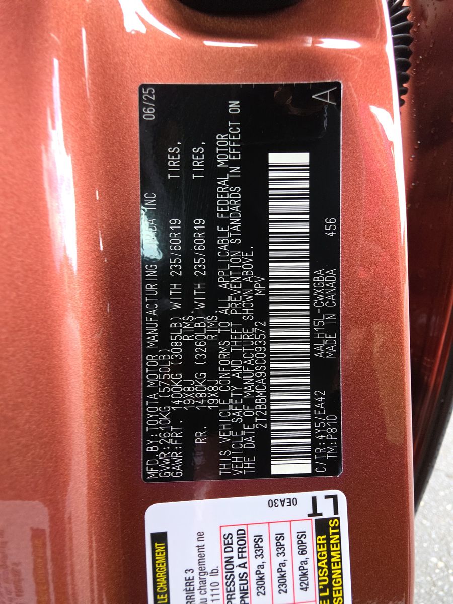 2025 Lexus RX RX 350h Premium AWD