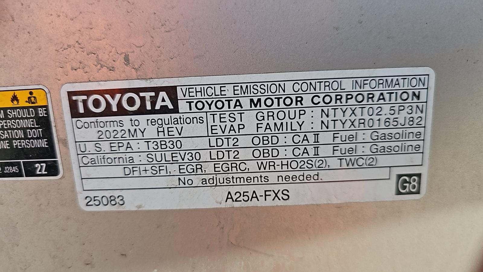2022 Toyota Venza XLE AWD