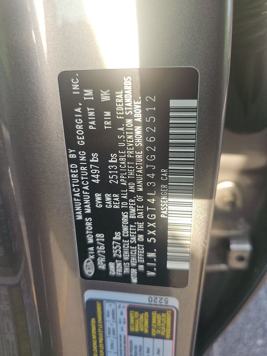 2018 Kia Optima LX FWD