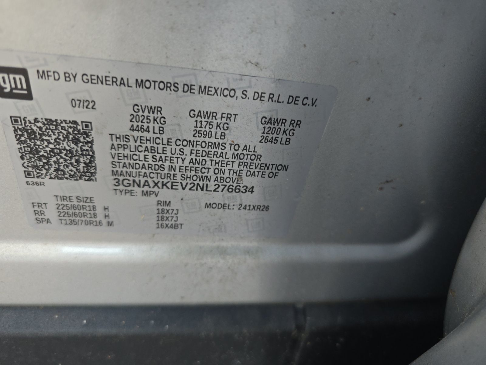 2022 Chevrolet Equinox LT FWD