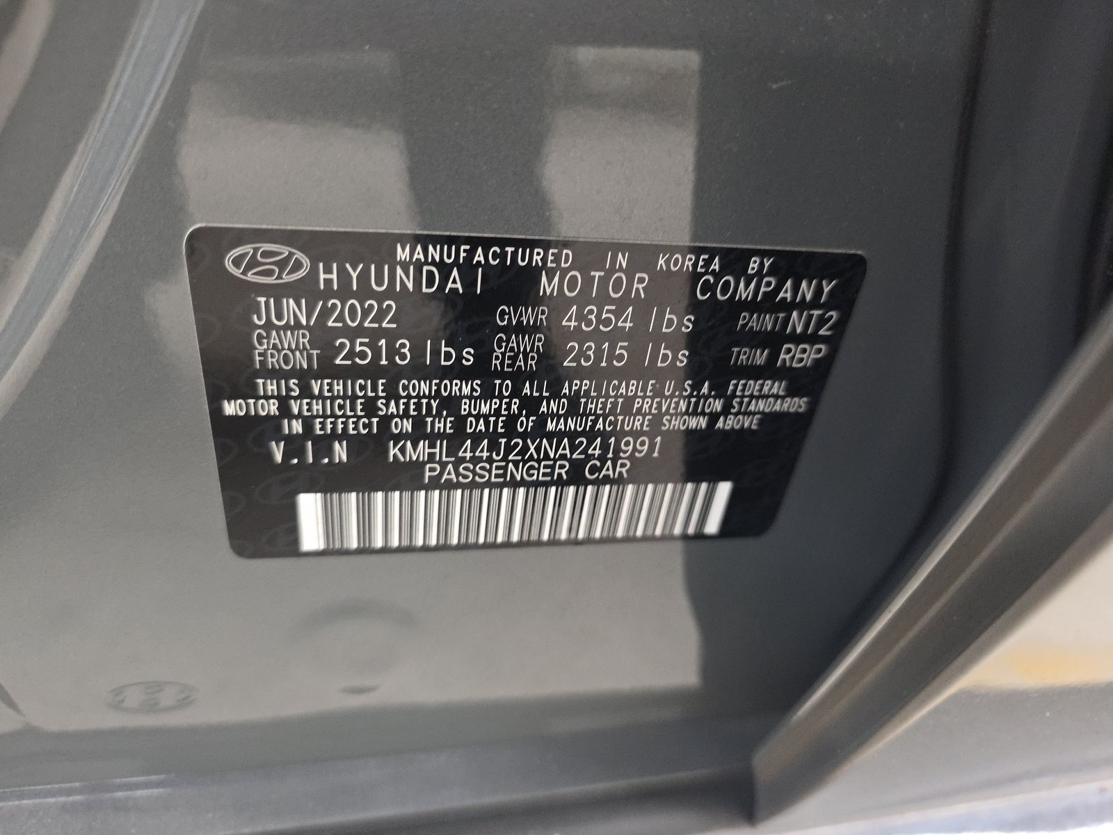 2022 Hyundai Sonata SEL Plus FWD