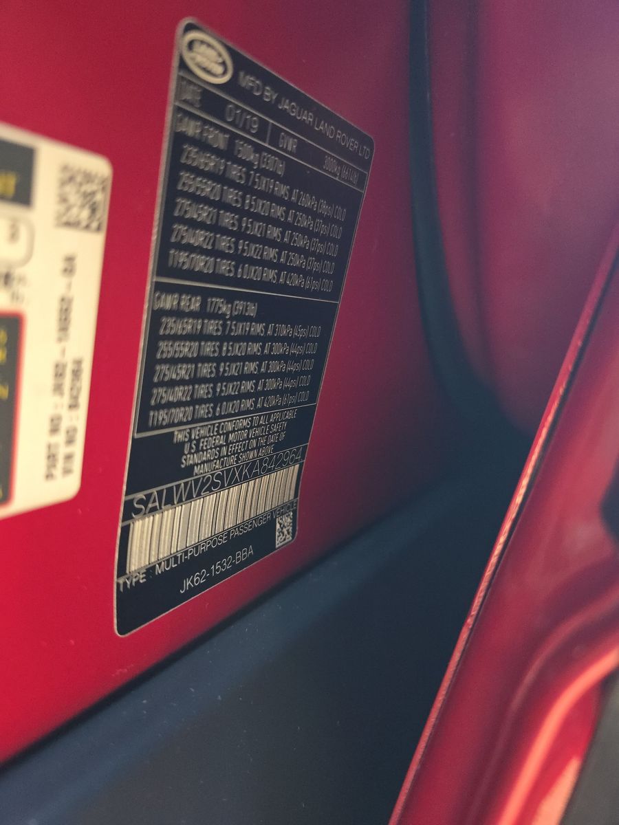 2019 Land Rover Range Rover Sport HSE Dynamic AWD