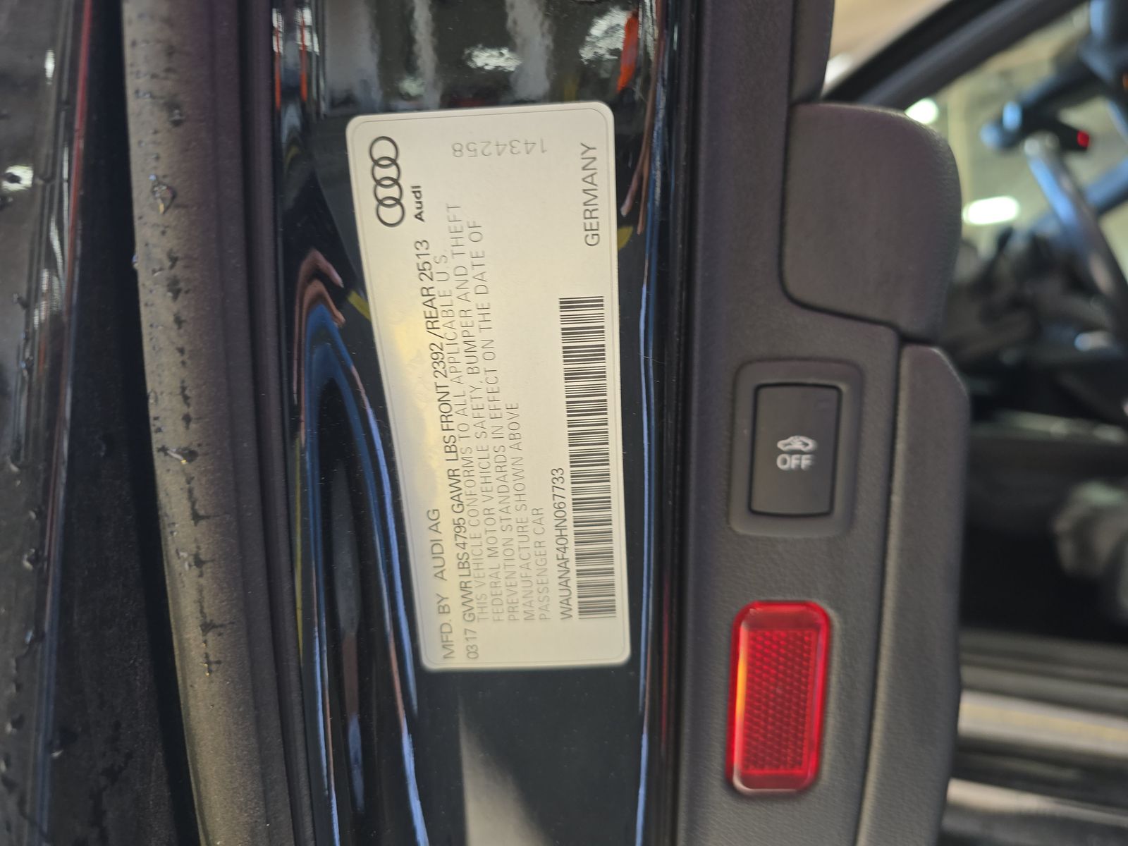 2017 Audi A4 Premium AWD