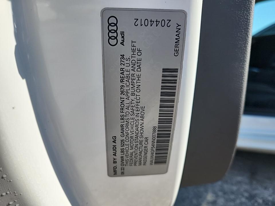 2022 Audi S5 Premium Plus AWD