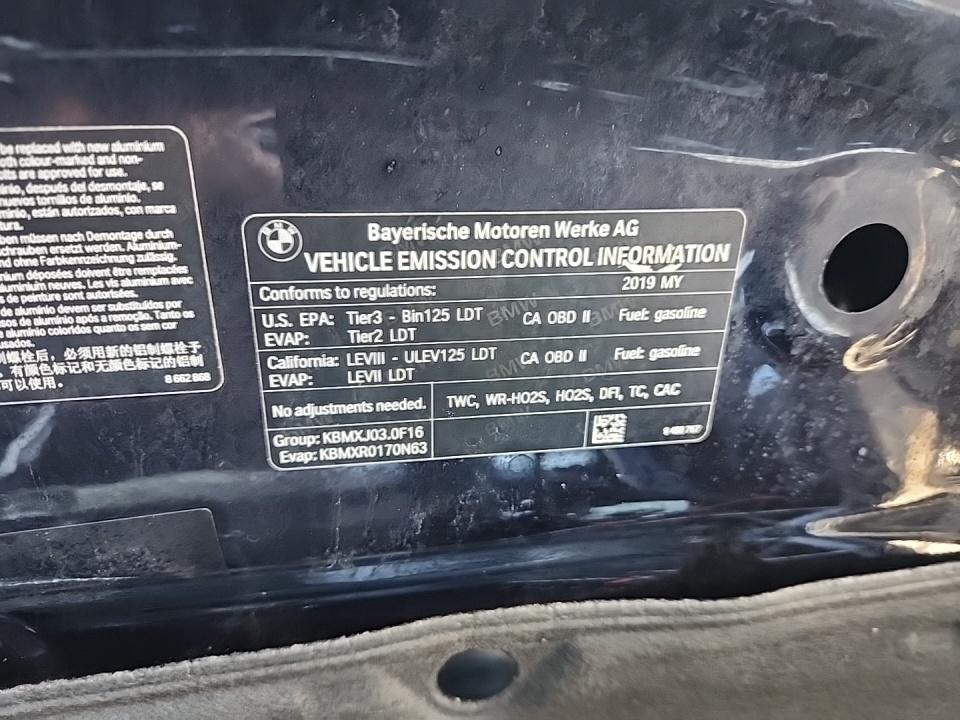 2019 BMW X6 xDrive35i AWD