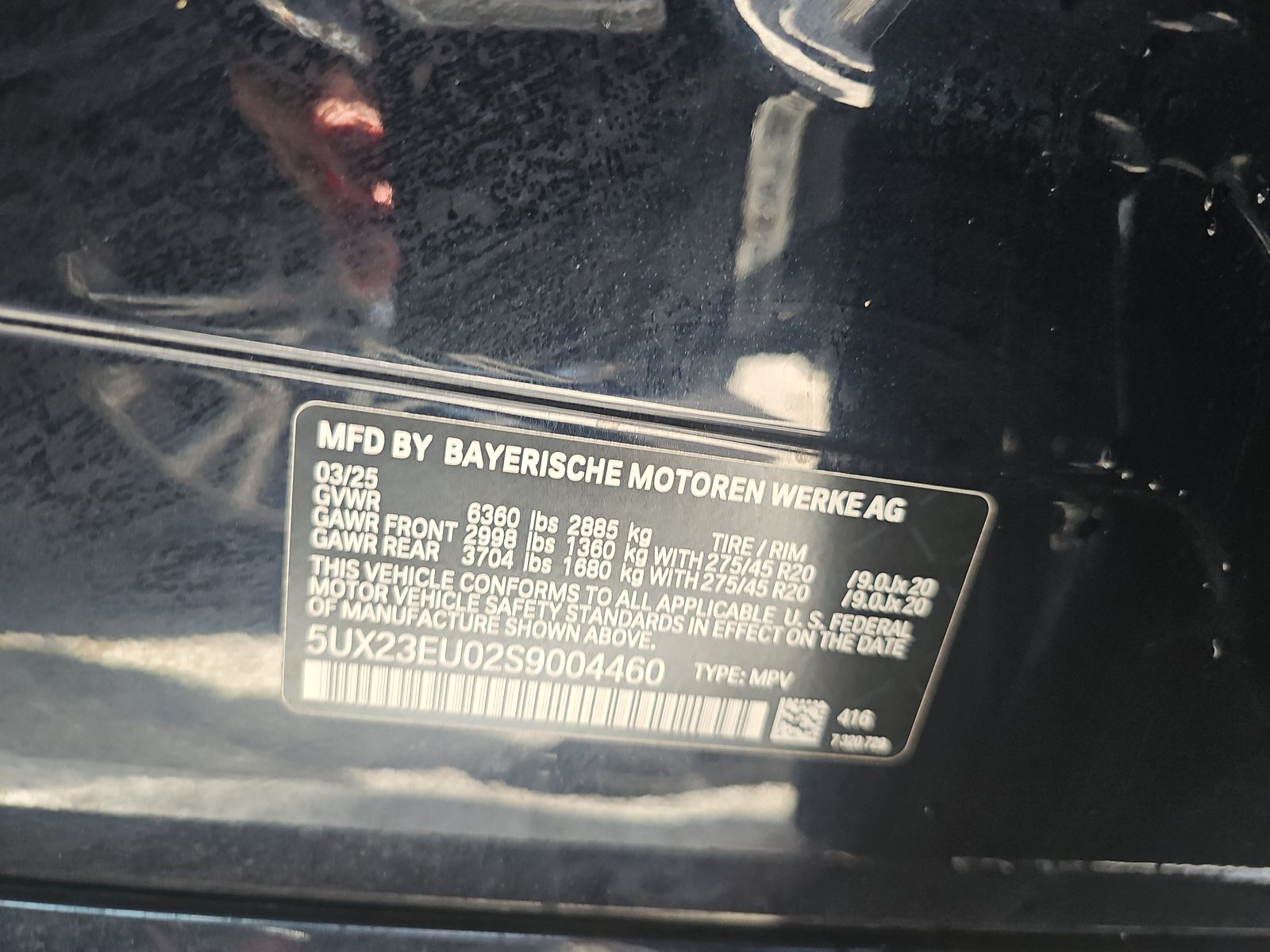 2025 BMW X5 xDrive40i AWD