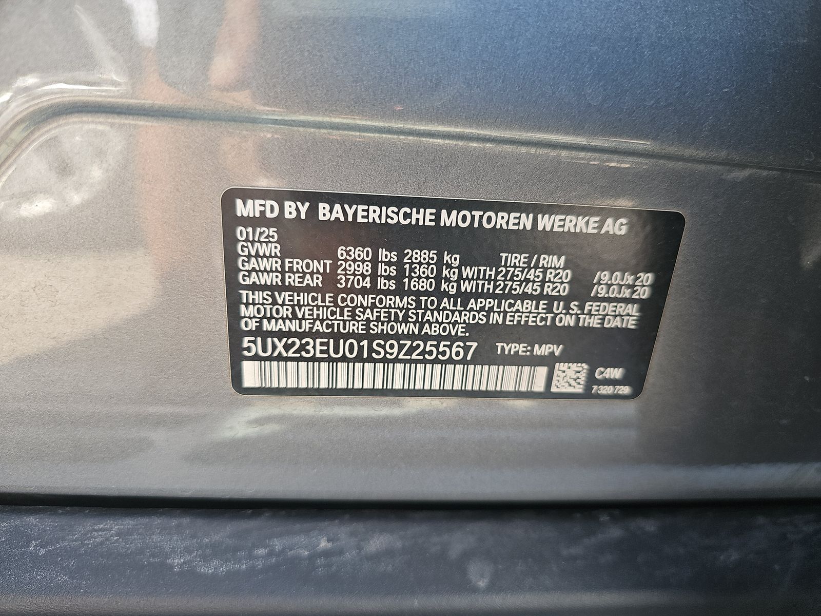 2025 BMW X5 xDrive40i AWD