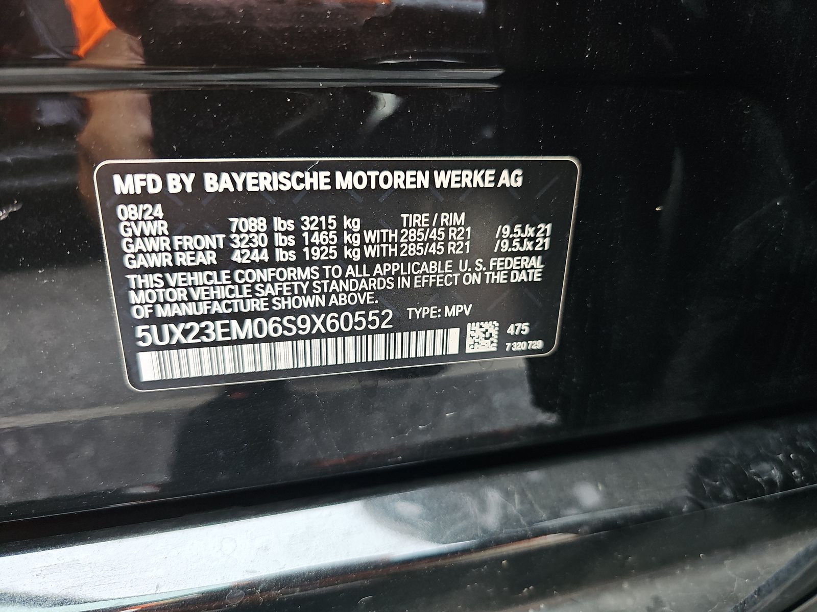 2025 BMW X7 xDrive40i AWD