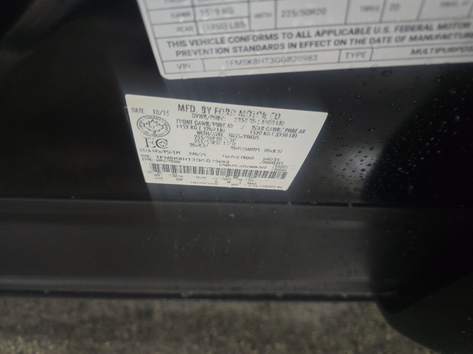 2016 Ford Explorer Platinum AWD