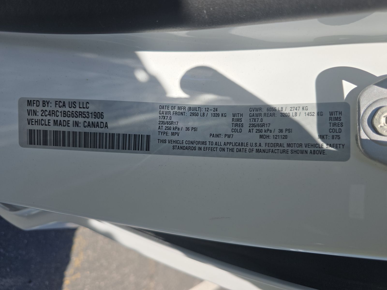 2025 Chrysler Pacifica Select FWD