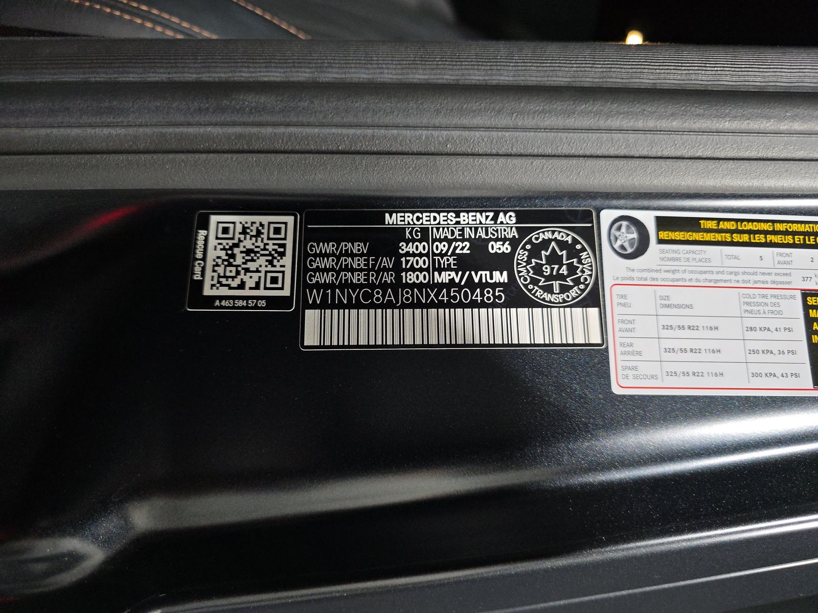 2022 Mercedes-Benz G-Class AMG G 63 4x4 Squared AWD