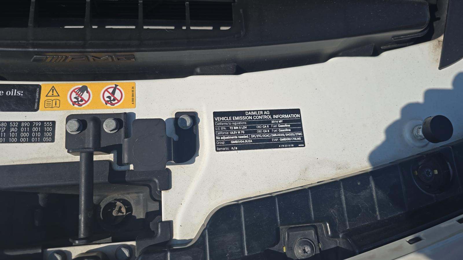 2016 Mercedes-Benz Mercedes-AMG GT AMG S RWD